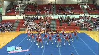 2010 ECOL Cheerleading Championships New Philadelphia Varsity [upl. by Marduk]