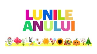 Învățăm LUNILE ANULUI [upl. by Haggai]