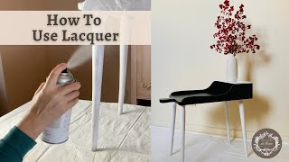 How to Lacquer Furniture [upl. by Tnomed301]