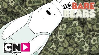 We Bare Bears  Ice Bear Moments 2  Cartoon Network [upl. by Atteuqaj]