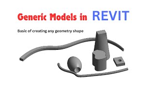 Generic model in REVIT basics of drawing any geometry shape [upl. by Folsom]