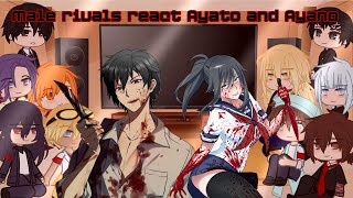 Male rivals react Ayano and Ayato  pt4 ItzFarYT [upl. by Aneladdam]