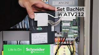 How to Set BacNet Communication in ATV212  Schneider Electric Support [upl. by Hayse312]