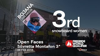 Bojana Chalakova  FWQ 3 Silvretta Montafon 2018 [upl. by Pall]