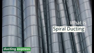 What is Spiral Ducting  Ducting Express [upl. by Elleirol]