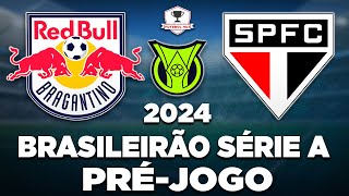 BRAGANTINO 1 x 1 SÃO PAULO AO VIVO  BRASILEIRÃO SÉRIE A 2024  34ª RODADA  NARRAÇÃO [upl. by Davie]