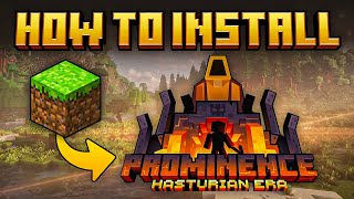 How To Download amp Install Prominence II RPG Hasturian Era Modpack for Minecraft [upl. by Lambard240]