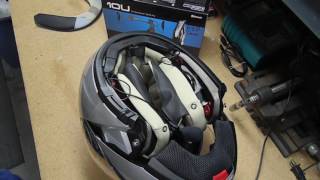 SENA 10U Schuberth C3P installation [upl. by Akirre1]