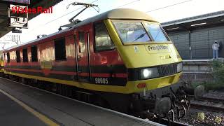 Nuneaton Station Freight 18th April 2024 [upl. by Islehc933]