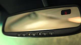 2012 NISSAN Altima  Auto AntiGlare Rearview Mirror [upl. by Allehc]