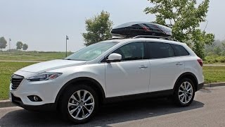 2014 Mazda CX9 Review  The CX9 Goes Camping [upl. by Llenrrad]