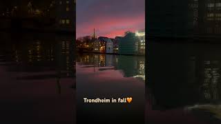 trondheim norway heaven fall atumn [upl. by Scevour]