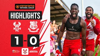 📺 HIGHLIGHTS  7 Oct 23  Harriers 10 Wealdstone [upl. by Katya]