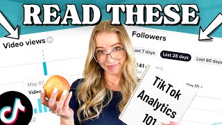 TikTok Analytics EXPLAINED How To ACTUALLY Read Your TikTok Analytics [upl. by Schinica]