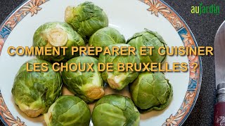 Comment PRÉPARER et CUISINER les CHOUX de BRUXELLES  🥬 [upl. by Alburga]