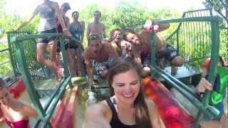 GoPro HD Schlitterbahn Waterpark 2012 [upl. by Anasor910]