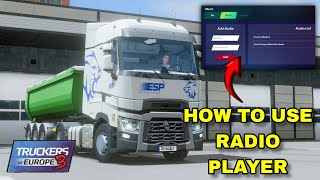 How to simply configurate your radio player  Truckers of Europe 3 [upl. by Dud]