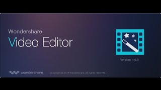 Como descargar e Instalar el mejor Programa para editar vídeos Wondershare Vídeo Editor [upl. by Nnylyram790]