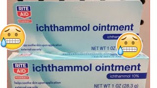 دواعي إستعمال مرهم إكثامول Ichthammol Ointment  أضراره و موانعه شرح كامل [upl. by Valorie949]