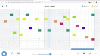 Chrome Music Lab Song Maker [upl. by Htebilil272]