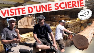 comment fonctionne une scierie à bois [upl. by Drarej]