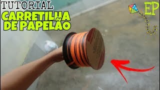 COMO FAZER CARRETILHA PARA PIPA [upl. by Konrad]