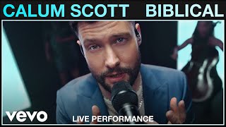 Calum Scott  Biblical Live  Vevo Studio Performance [upl. by Packton109]