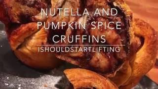 Nutella and Pumpkin Spice Cruffins [upl. by Alcot800]