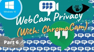 Remove webcam background on skype with ChromaCam for maximum privacy [upl. by Loralyn735]