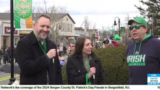 2024 Bergen County St Patricks Day Parade [upl. by Asenav773]