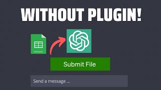 Upload CSV File to ChatGPT and Do Data Analysis without Code Interpreter Plugin [upl. by Eahc149]