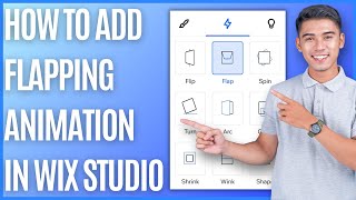 How to Add Flap Animation in Wix Studio Quick Guide [upl. by Akenom]