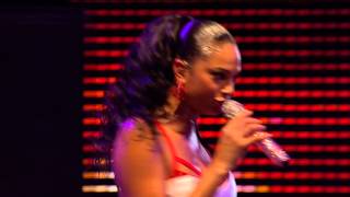 Alesha Dixon Knockdown Radio 1 Big Weekend 2009 [upl. by Ferdinana]