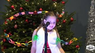 Lincroft Music  Gianna  Rockin Around the Christmas tree  Holiday Showcase 2023 [upl. by Canale]