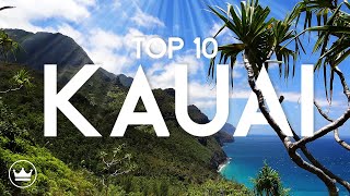 The Top 10 BEST Things To Do in Kauai Hawaii 2023  UPDATE [upl. by Leile]