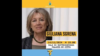 Fasano 14 novembre 2024 Giuliana Sgrena a Tempeste festival [upl. by Scrope97]