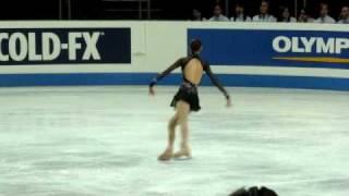 090204 4CC YuNa Kim Practice  short dress rehearsal FanCam [upl. by Drofiar]