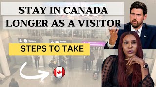 HOW TO EXTEND YOUR STAY IN CANADA AS A VISITOR 2024  Canada visa extension [upl. by Bruis]