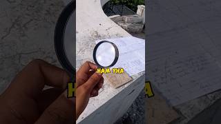 Will Magnifying Glass burn the paper shorts [upl. by Latisha]