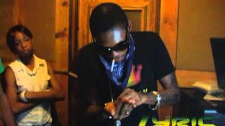 Vybz Kartel exclusive in studio footage [upl. by Eri]