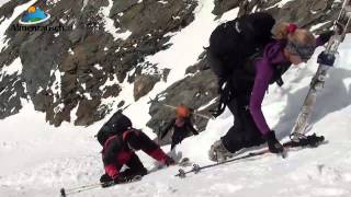 Wildspitze  Skitour von der Vernagthütte [upl. by Kcyred]