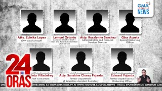 7 OVP officials na noshow sa pagdinig ng Kamara ipaaaresto kung di susunod sa bagong  24 Oras [upl. by Nuawtna]