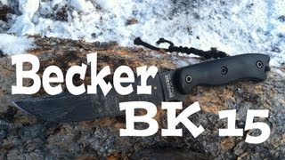 Becker BK15 Knife Field Test [upl. by Ellord]