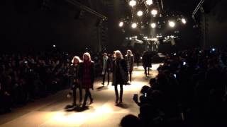 Saint Laurent Menswear Winter 201314  closing catwalk by Modepilot [upl. by Daza687]