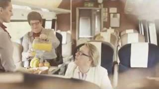 Vic Reeves Takes Some Inspiration in First Class [upl. by Eicyaj264]