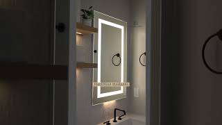 Why settle for just an LED mirror Discover how LED medicine cabinets transform bathroom storage [upl. by Nnaeitak253]