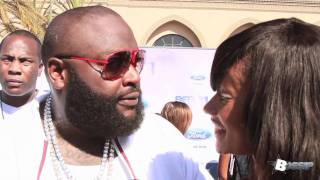 Rick Ross Called Officer Ricky During Red Carpet Interview At BET Awards 2011 [upl. by Hairym]