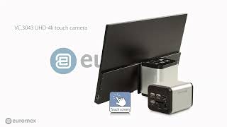 Euromex VC3043 HDS touch microscope camera [upl. by Anora]