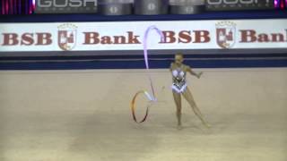 Kudryavtseva Yana RUS ribbon Qual Cup of World 2014 Minsk [upl. by Grubb574]