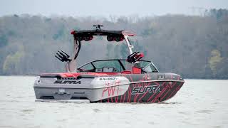 2019 Supra Boats Pro Wakeboard Tour Tow Boat Reveal [upl. by Emmit72]